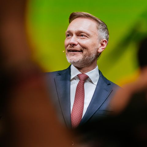 FDP-Chef Christian Lindner bei einem Auftritt