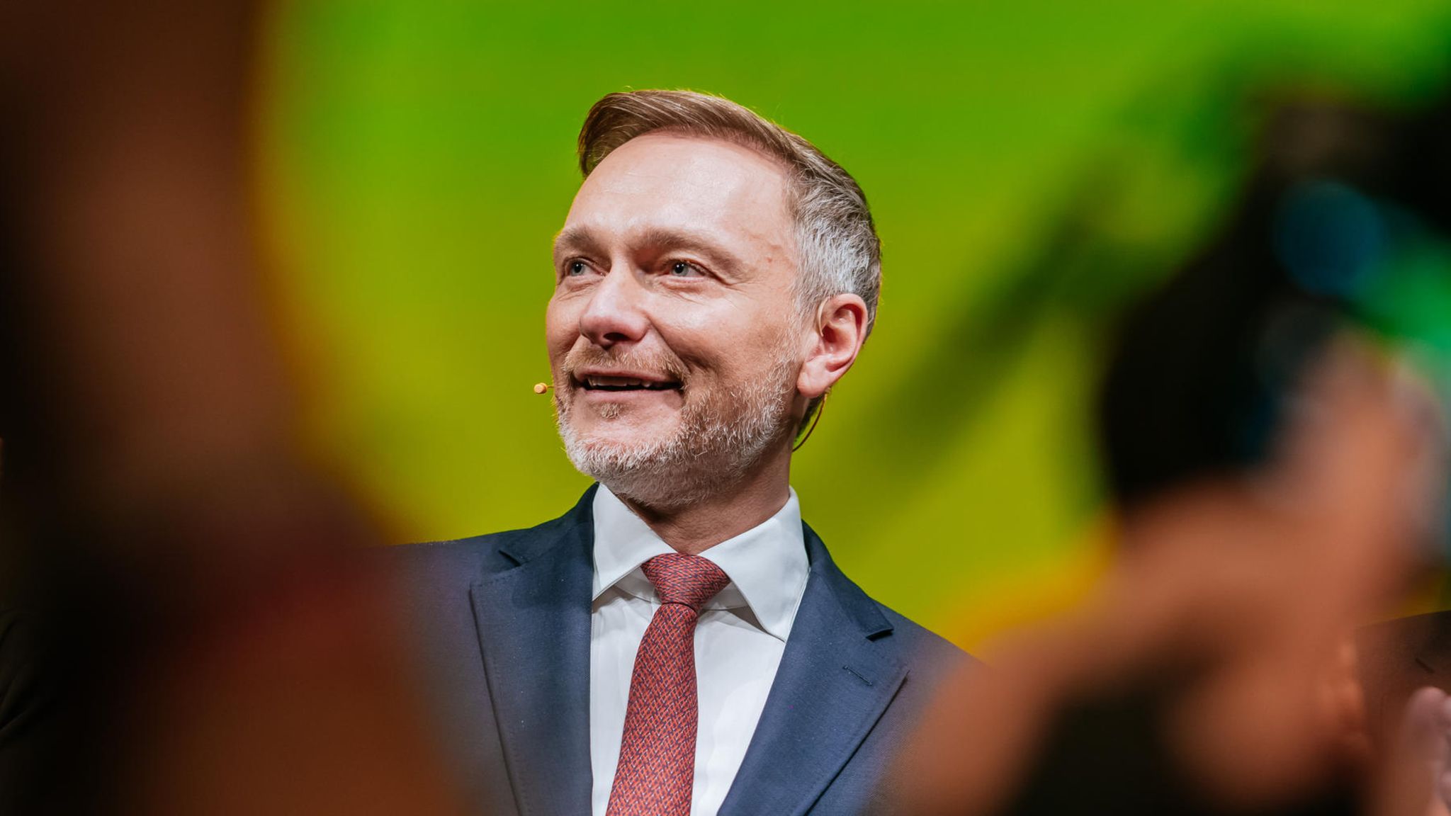 FDP-Chef Christian Lindner bei einem Auftritt