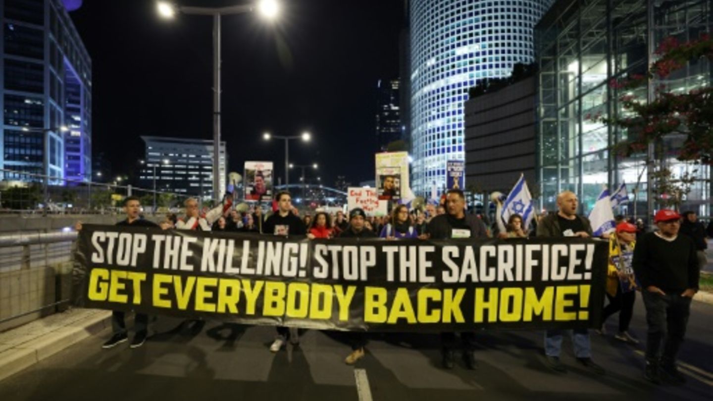 Demo für Geisel-Freilassung in Tel Aviv am Samstag