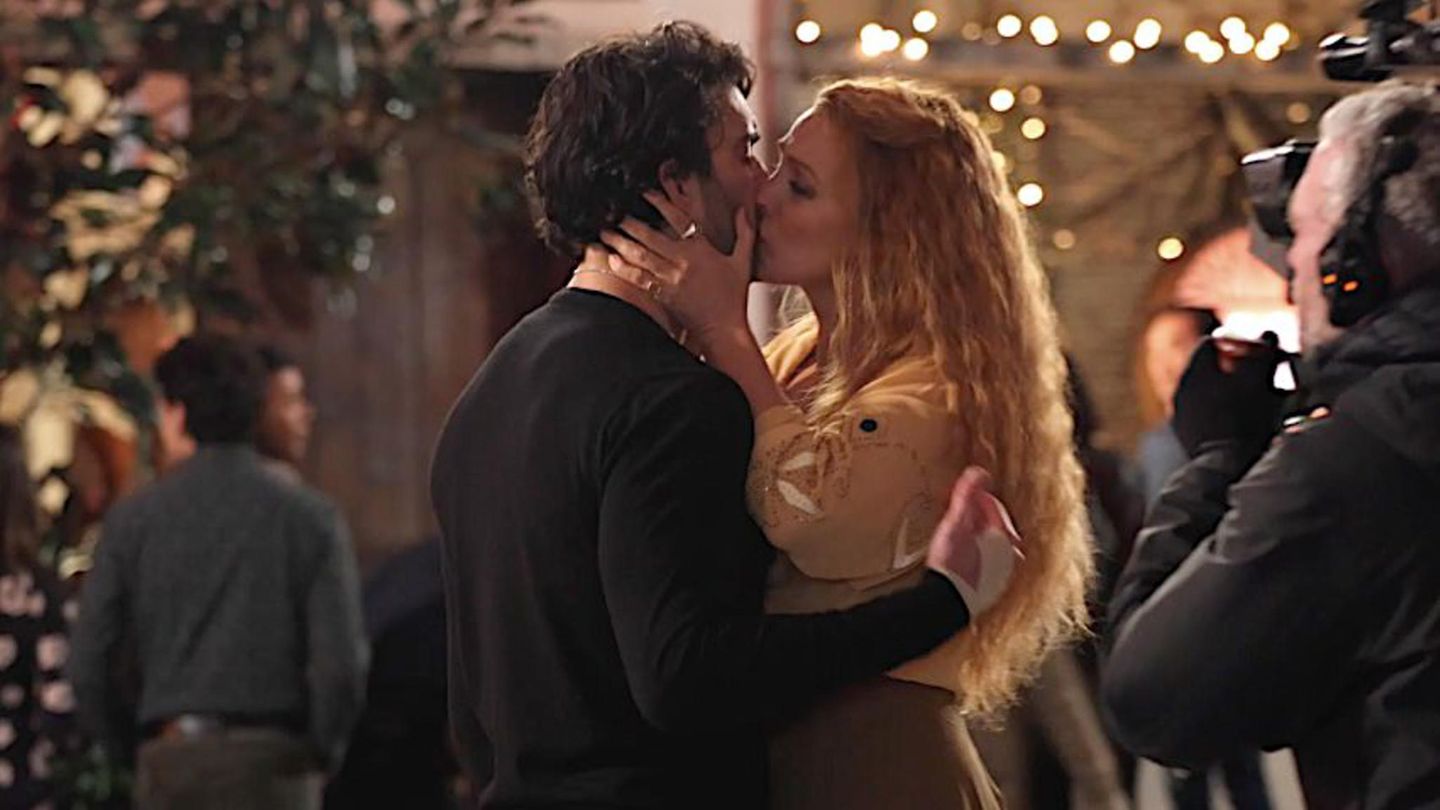 Von Streit keine Spur: Blake Lively und Justin Baldoni in "It Ends With Us"