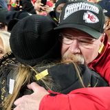 Taylor Swift und Andy Reid
