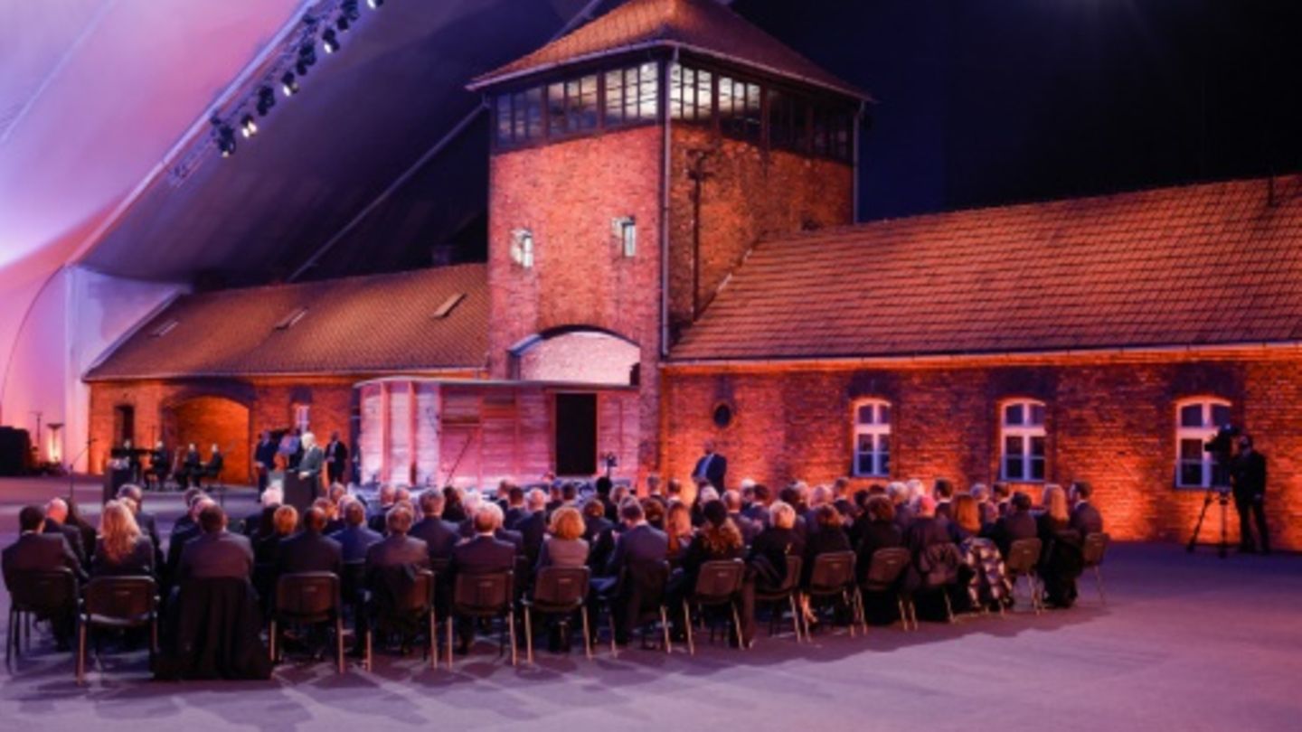 Gedenkfeier im ehemaligen KZ Auschwitz-Birkenau