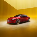 Mercedes CLA  Leider hapert es auch beim Mercedes CLA am Preis. Modernste Antriebstechnik, ein Verbrauch von unter 12 kWh/100 Kilometer und ein gigantisches Display von der linken bis zur rechten A-Säule sind nicht billig: wohl rund 55.000 Euro