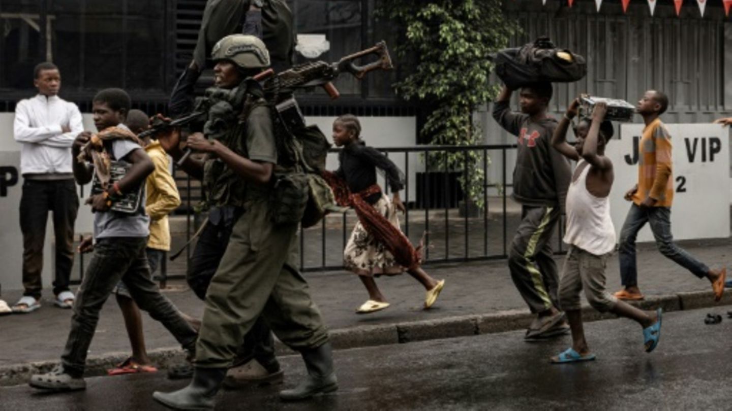 M23-Kämpfer in Goma