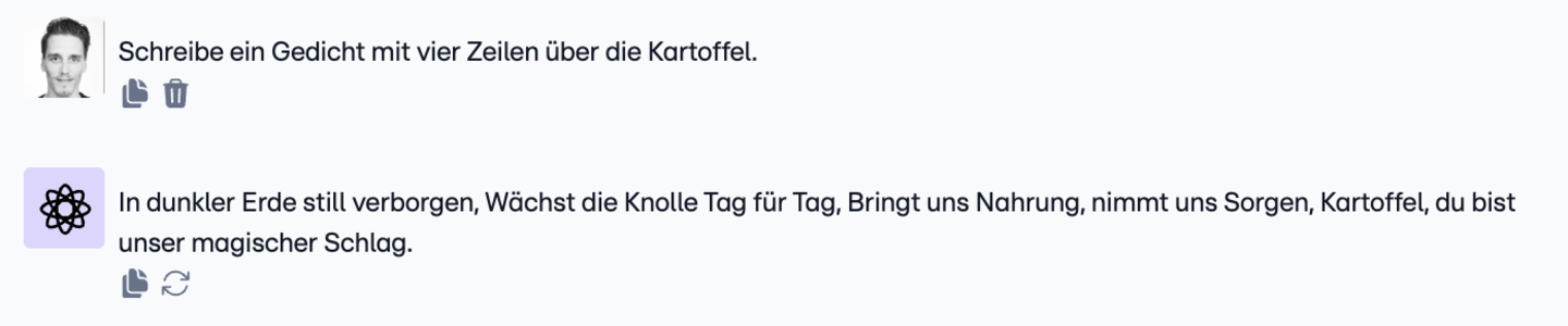 In Punkto Kreativität und Sinnhaftigkeit fällt der Vergleich beider Chatbots – nur auf den ersten Blick – recht eindeutig aus. Oder wussten Sie, ...