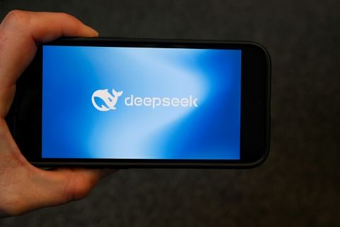 Logo von Deepseek