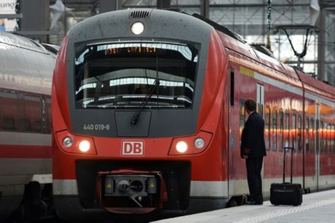 Nahverkehrszug der Deutschen Bahn
