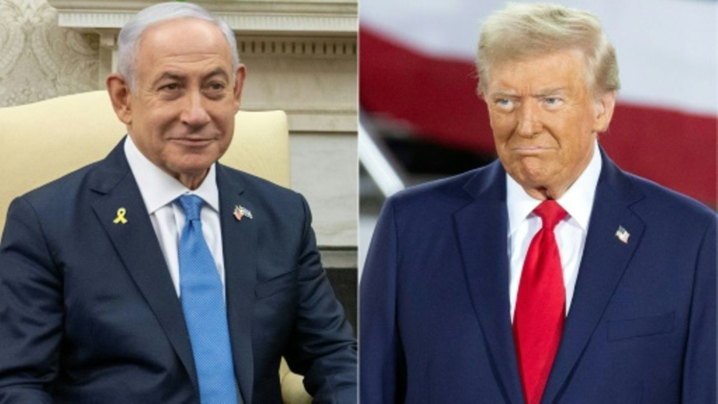 Benjamin Netanjahu und Donald Trump