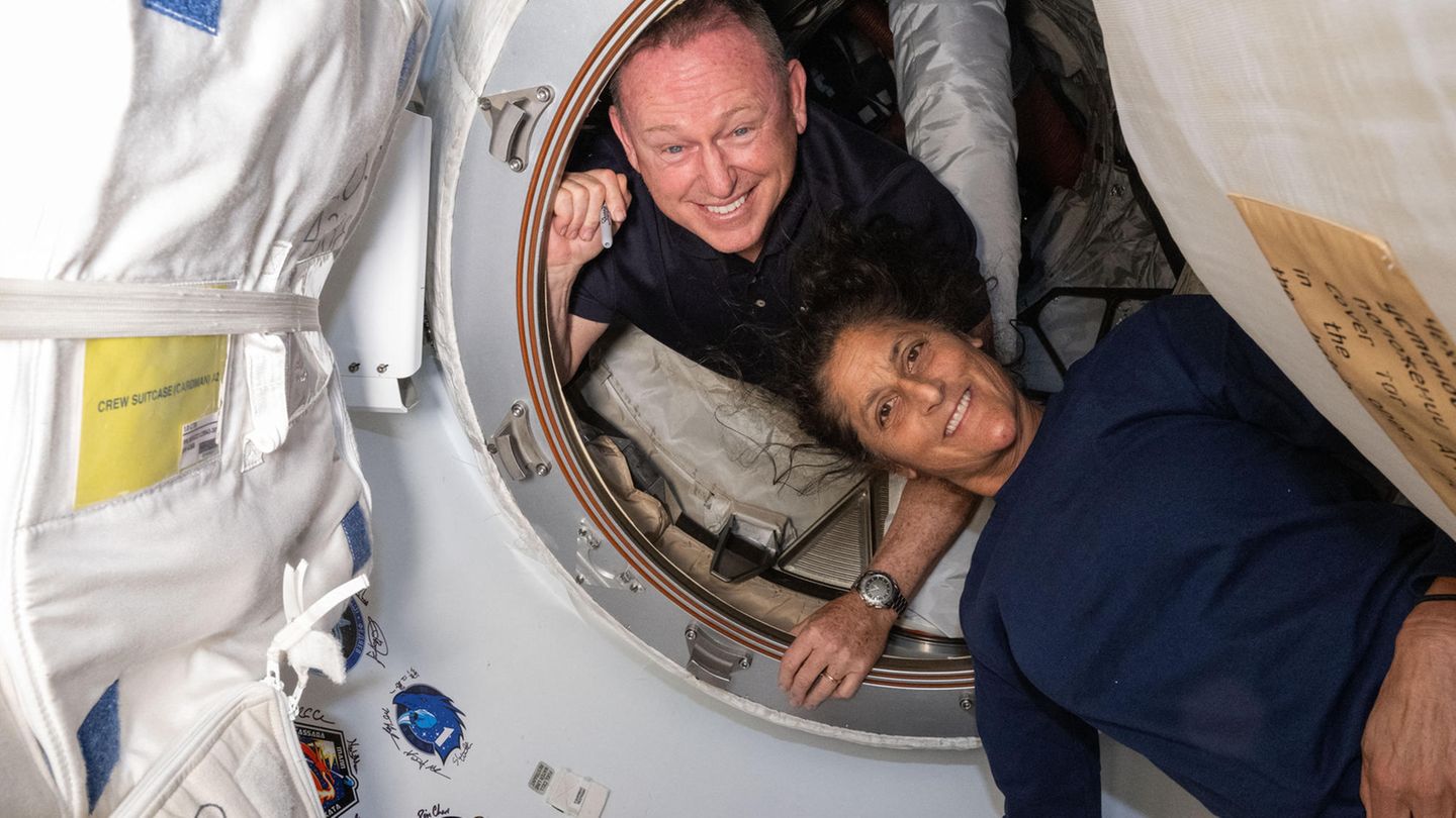 NASA-Astronauten Butch Wilmore und Suni Williams