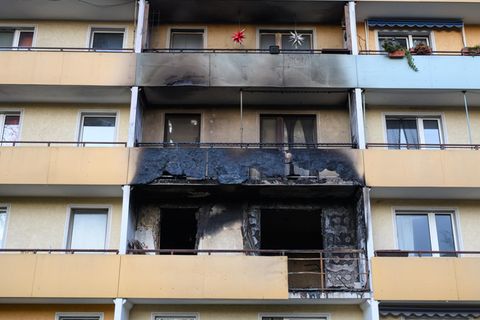 Wohnungsbrand in Frankfurt (Oder)