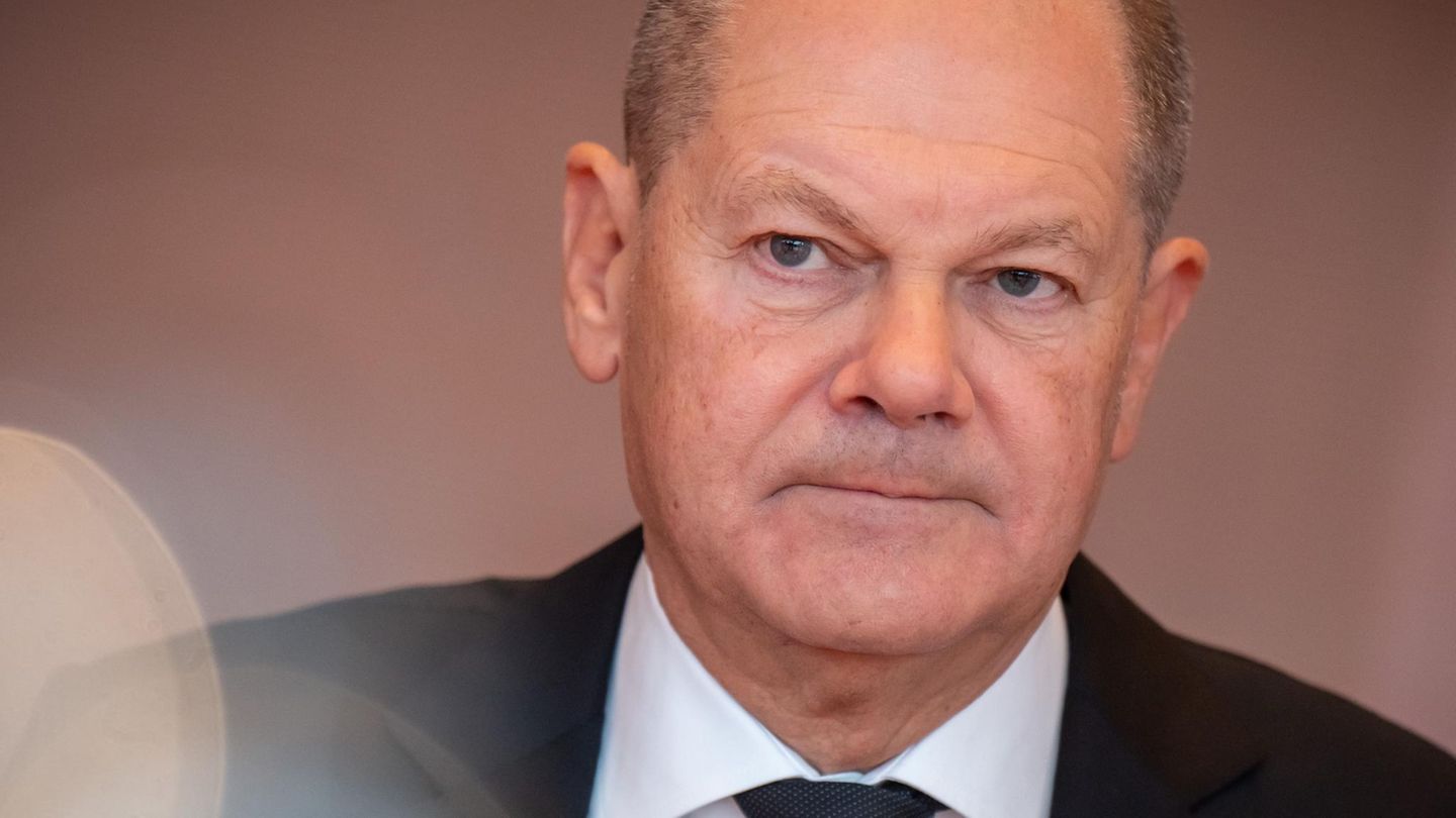 SPD-Spitzenkandidat und Bundeskanzler Olaf Scholz