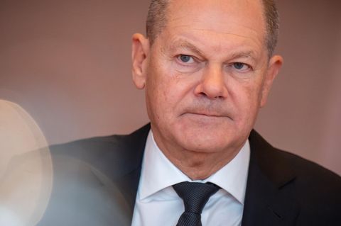 SPD-Spitzenkandidat und Bundeskanzler Olaf Scholz
