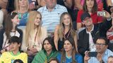 Nicole Kidman mit Keith Urban und ihren Töchtern Sunday Rose und Faith als Zuschauer bei den Olympischen Spielen 2024 in Paris