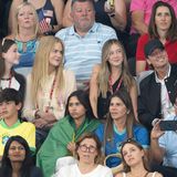 Nicole Kidman mit Keith Urban und ihren Töchtern Sunday Rose und Faith als Zuschauer bei den Olympischen Spielen 2024 in Paris