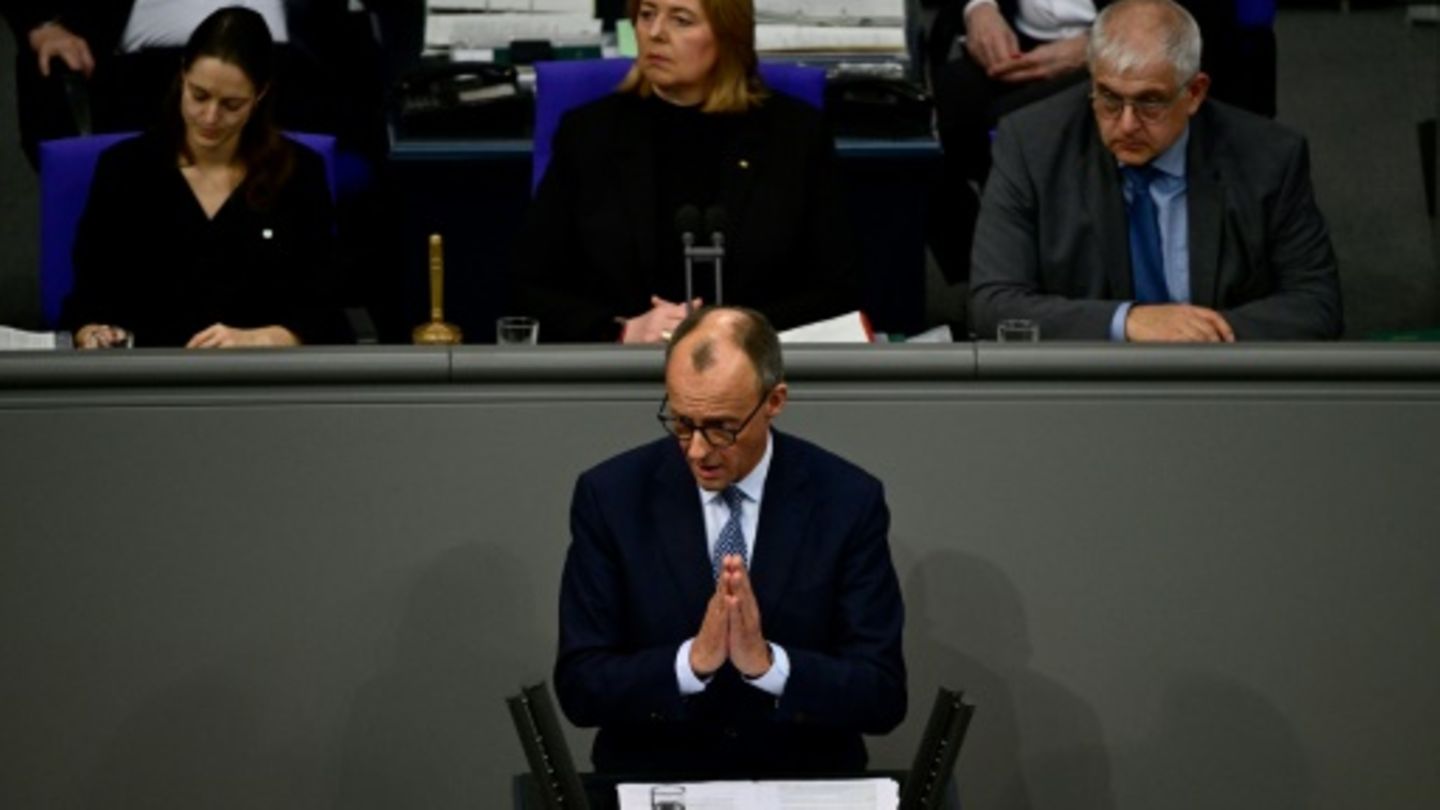 Merz im Bundestag
