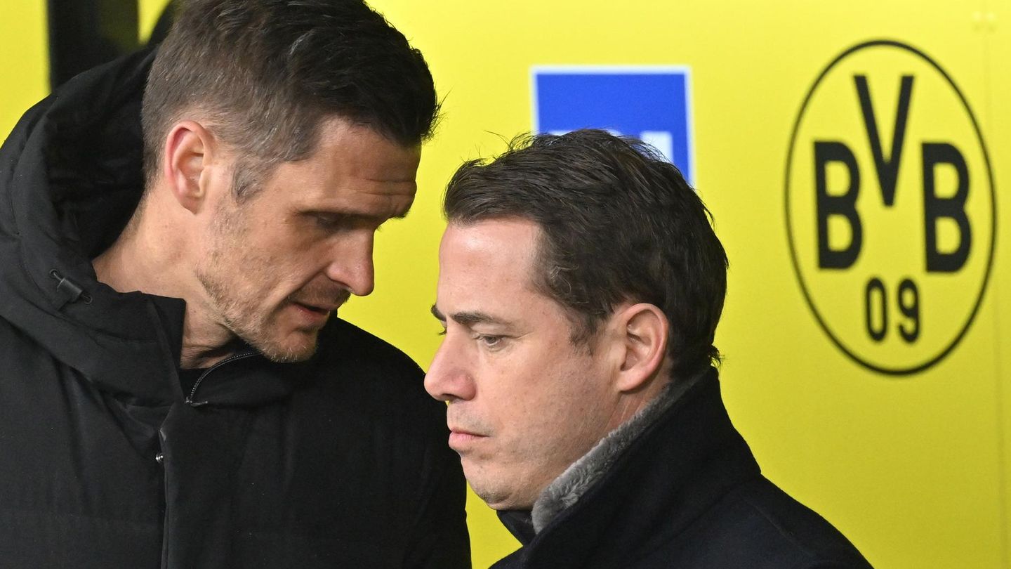 BVB-Bosse im Stress: Sportdirektor Sebastian Kehl und Geschäftsführer Sport Lars Ricken