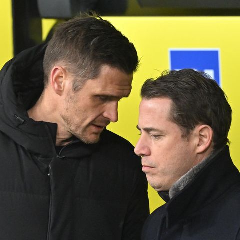 BVB-Bosse im Stress: Sportdirektor Sebastian Kehl und Geschäftsführer Sport Lars Ricken
