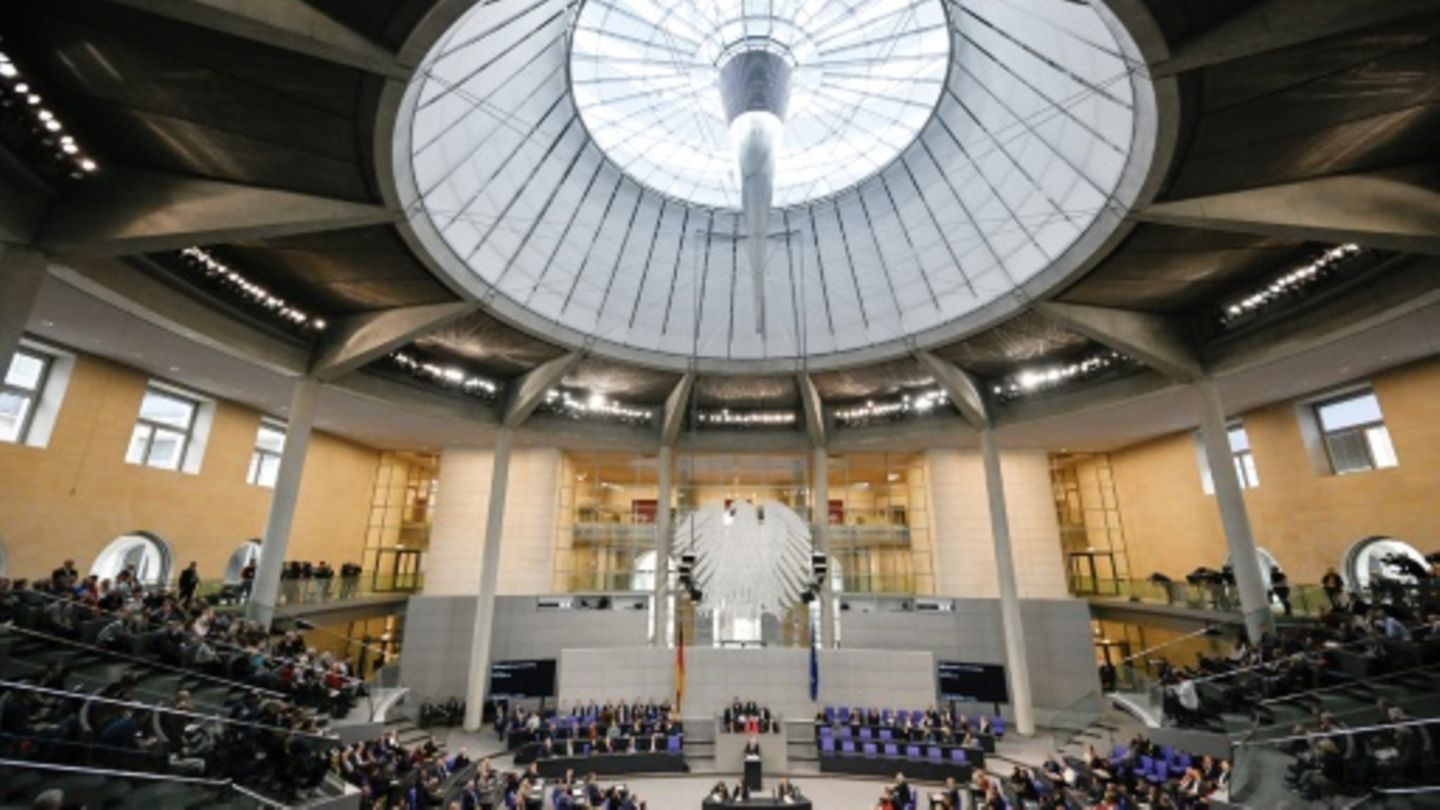 Plenum des Bundestags