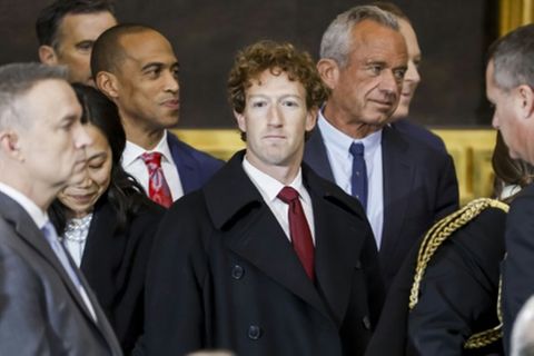 Meta-Chef Zuckerberg bei Trumps Vereidigung