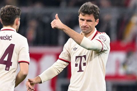 Thomas Müller brachte den FC Bayern im letzten Spiel der Champions-League-Vorrunde gegen Bratislava mit 1:0 in Führung