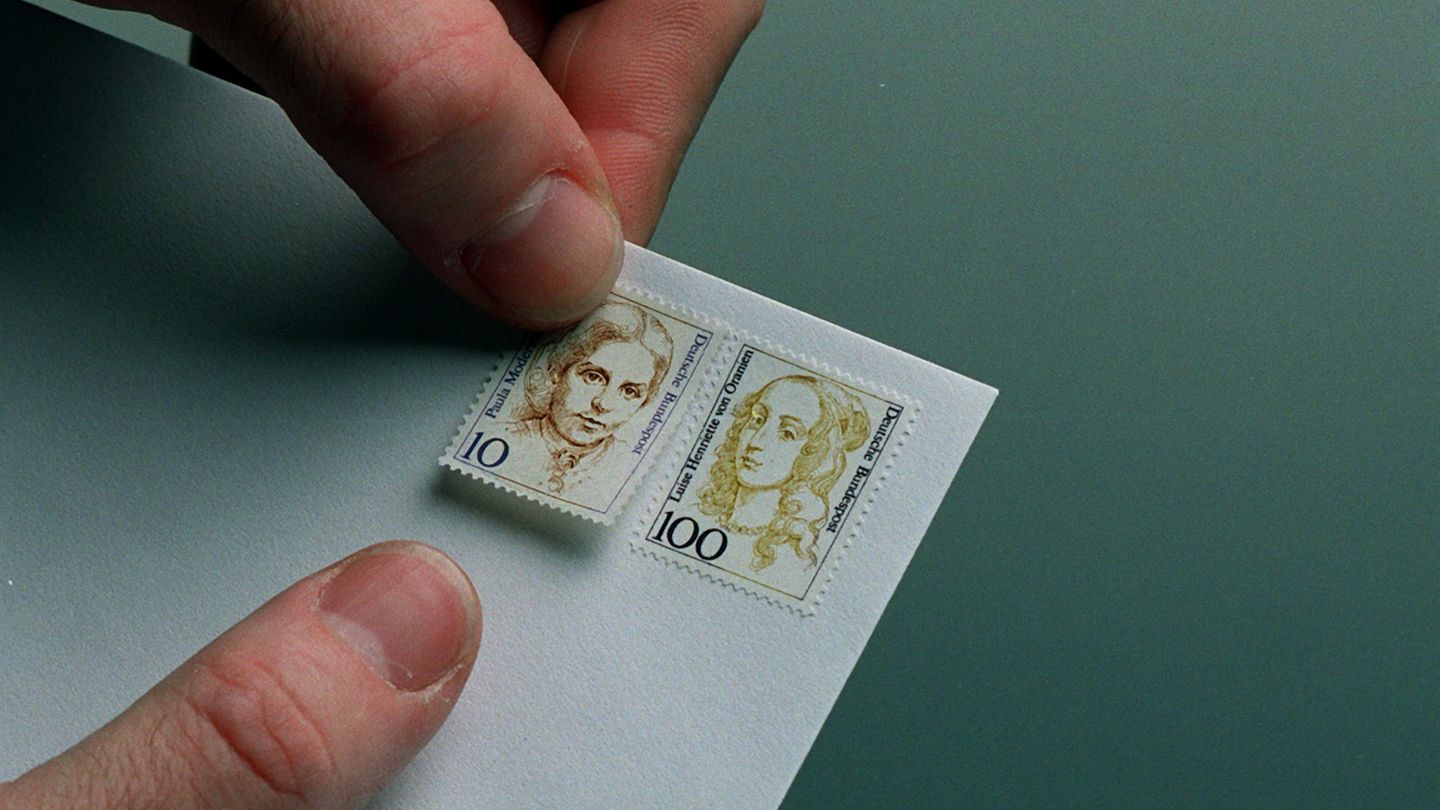 Adresse drauf, Briefmarke drauf, los geht's!