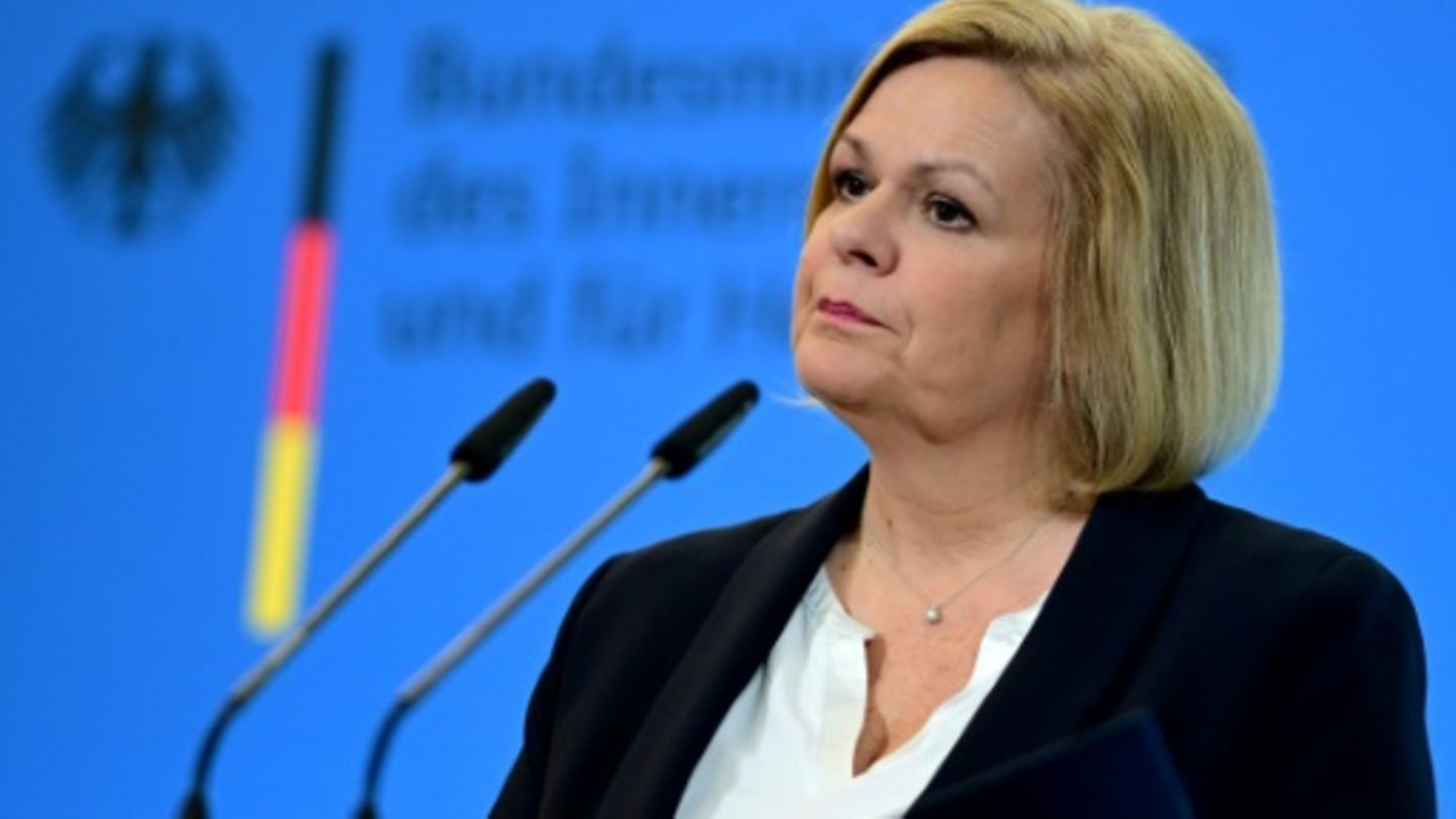 Innenministerin Nancy Faeser