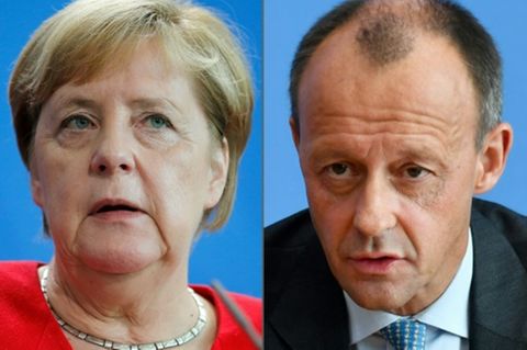 Merkel und Merz