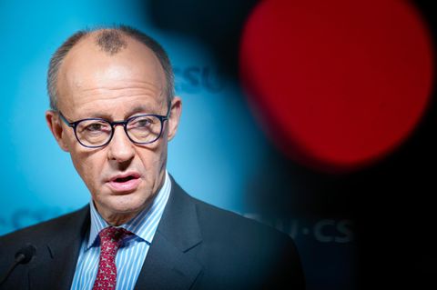 CDU-Chef Friedrich Merz auf einer Veranstaltung