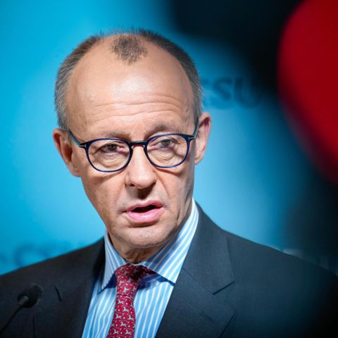 CDU -Chef Friedrich Merz bei einer Veranstaltung