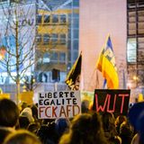 Demo gegen die CDU: Schilder gegen die AfD