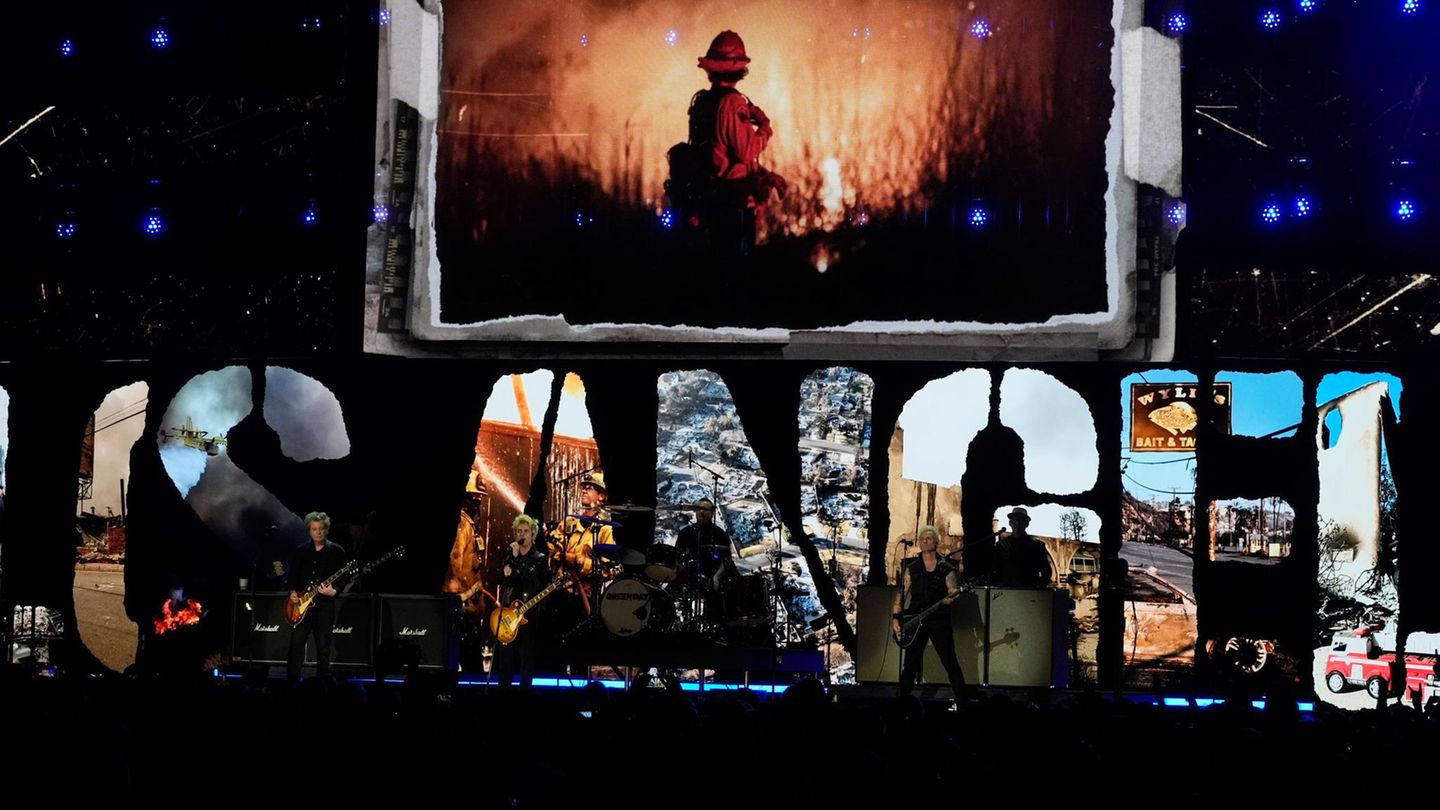 Green Day tritt beim Benefizkonzert für Los Angeles auf