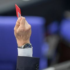 Abstimmung im Bundestag zum Zustrombegrenzungsgesetz