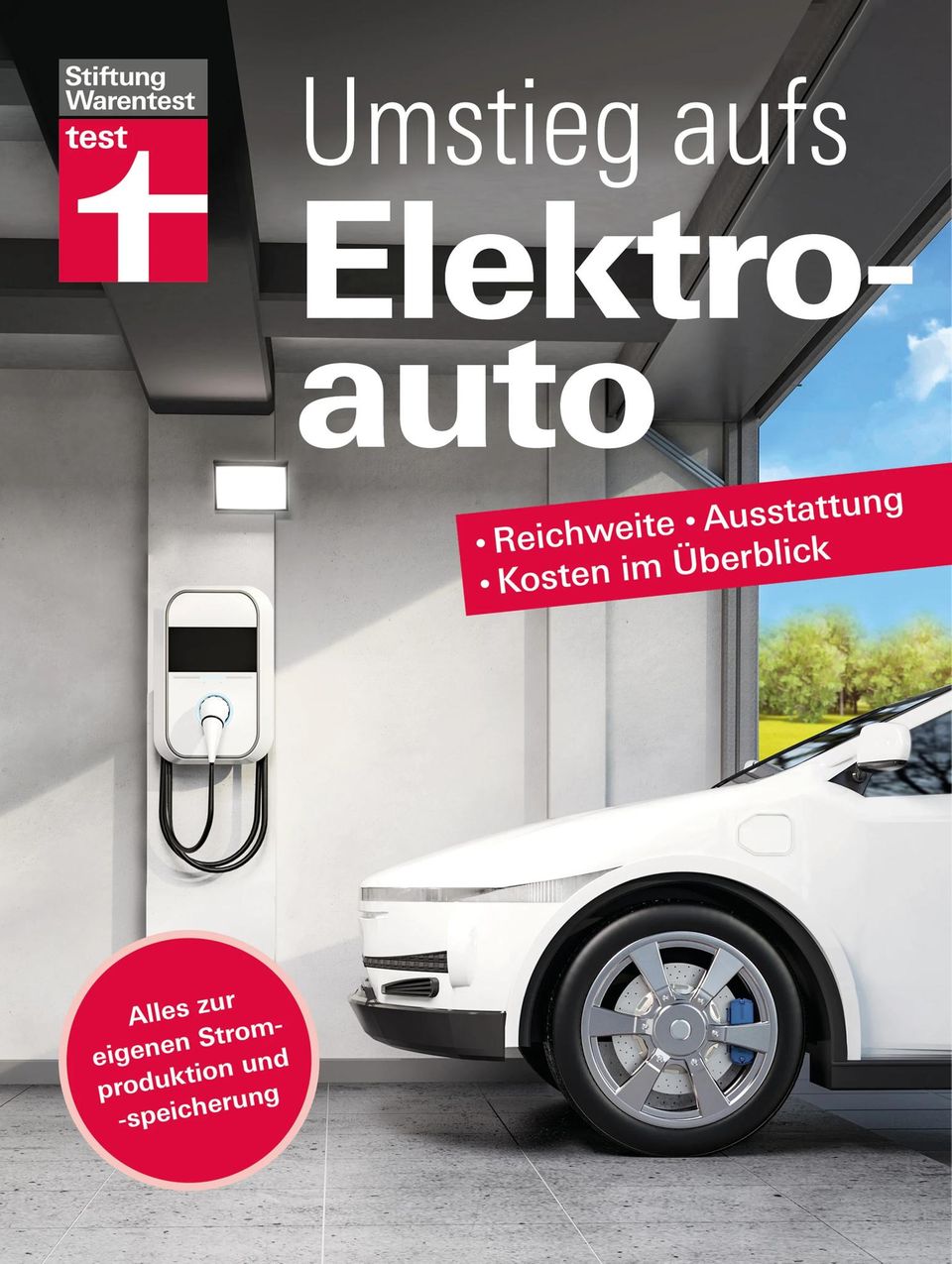 Das derzeit beste Kompendium für Elektromobilität: Bei Test.de wird es als Buch, PDF oder EPUB für 39,90 Euro oder digital für 36,99 Euro angeboten