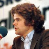 Olaf Scholz auf dem Juso-Bundeskongress 1984 in Bad Godesberg