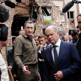 Olaf Scholz besucht Kiew