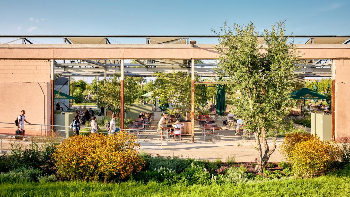 Die "U-Halle" in Mannheim Die "U-Halle" in Mannheim