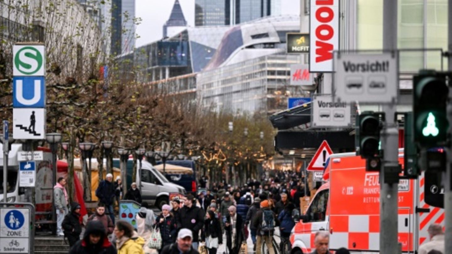 Weihnachtsshopping in Frankfurt