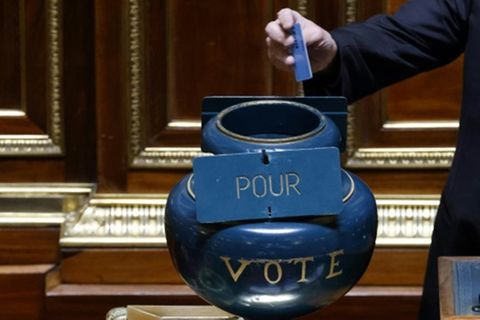 Abstimmung im Senat