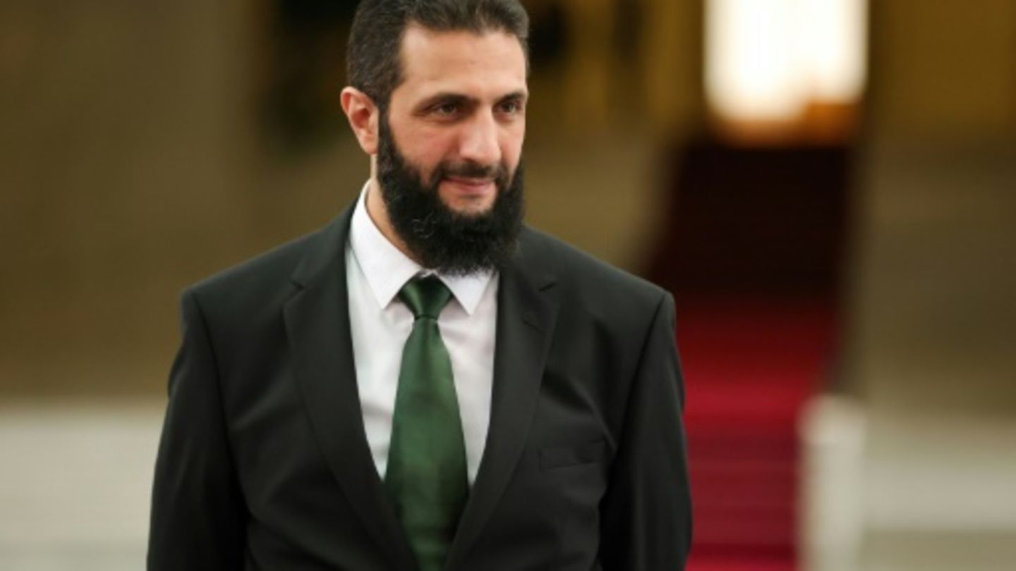Syriens Übergangspräsident Ahmed al-Scharaa