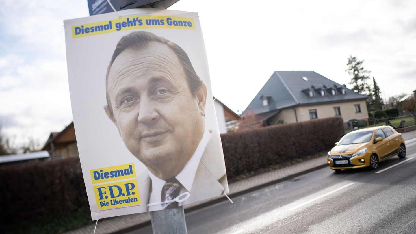 FDP in the retro election campaign: Who stole the Genscher posters?