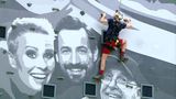 Sam Dylan tritt zu seiner insgesamt achten Dschungelprüfung an. Er muss die "Karriere-Leider zum Mount IBES" beschreiten, und dort über eine Kletterwand den Gipfel erreichen. Zwar sammelt er drei Sterne ein, doch dann verlassen ihn die Kräfte und er lässt los
