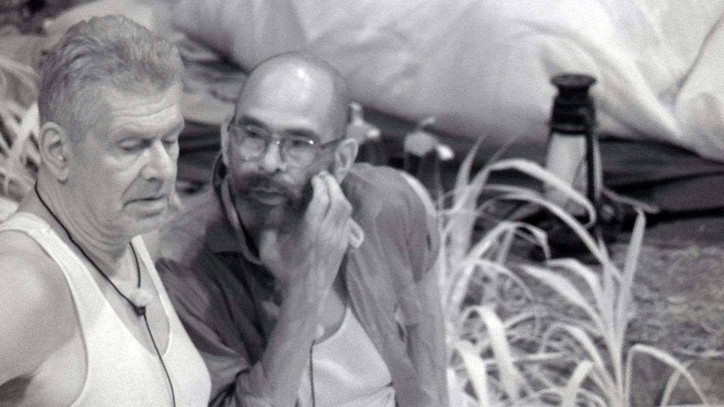 Zwei Lästerschwestern unter sich: Jürgen Hingsen und Pierre Sanoussi-Bliss ziehen bei der gemeinsamen Nachtwache über die Mitbewohner her. Alessia? "Ich glaube, so dämlich ist sie gar nicht." Yeliz? "Die ist nicht ehrlich." Und Jörg? "Wir wären privat in keinster Weise befreundet."