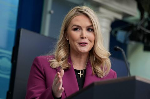 Donald Trumps Sprecherin Karoline Leavitt