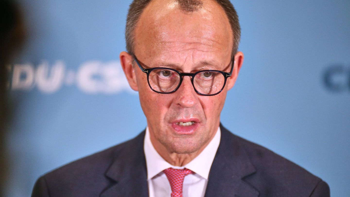 Friedrich Merz spricht nach der namentlichen Abstimmung über das sogenannte Zustrombegrenzungsgesetz