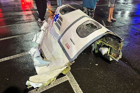 Türkameras zeichnen Flugzeugabsturz In Philadelphia auf
