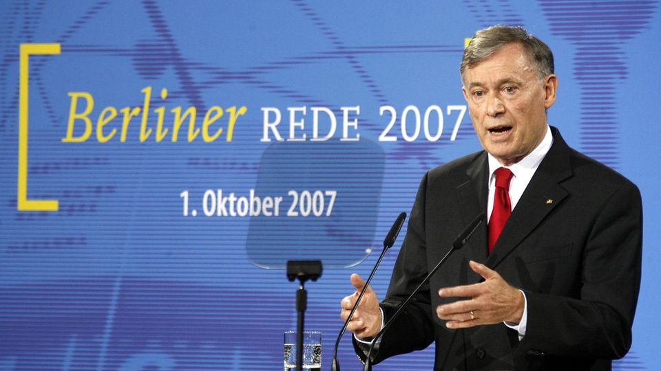 Ehemaliger Bundespräsident: Zum Tod von Horst Köhler: Seine politische Karriere in bewegten Bildern Ehemaliger Bundespräsident: Zum Tod von Horst Köhler: Seine politische Karriere in bewegten Bildern