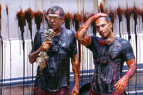 Jörg Dahlmann und Timur Ülker im Dschungelcamp