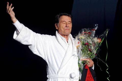 Der Bademantel gehörte zu den Markenzeichen von Udo Jürgens