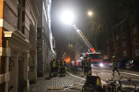 Hamburger Feuerwehr im Einsatz