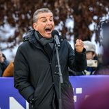 In Berlin trat auch Publizist Michel Friedman auf